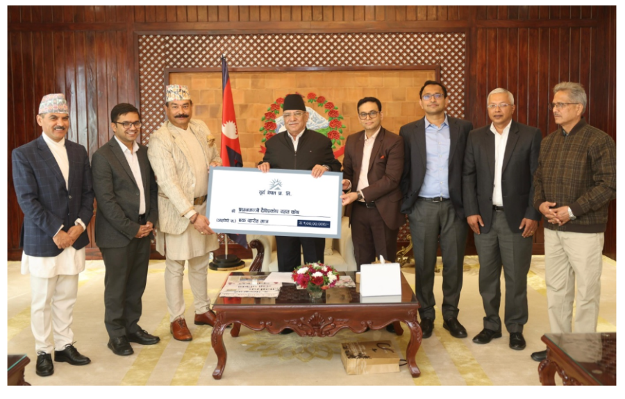 Corporate sector chips in for earthquake relief