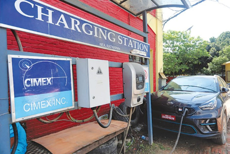 Limited charging stations remain a concern as electric vehicle purchases catch on