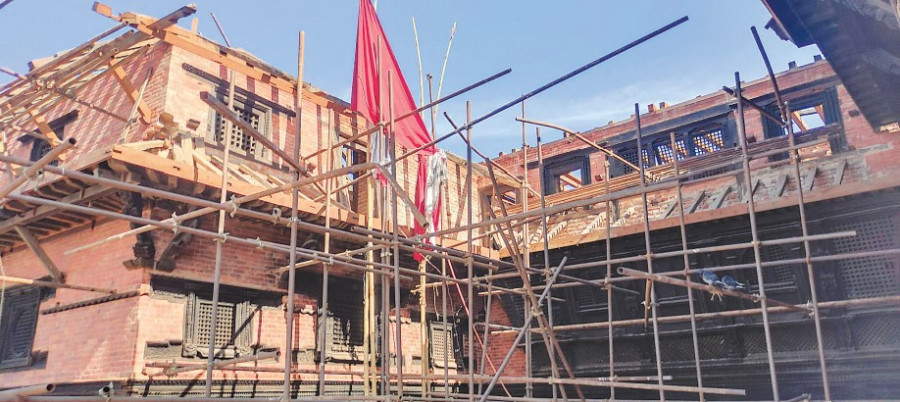 Restoration of quake-damaged Gorkha Durbar temples and monuments nearing completion