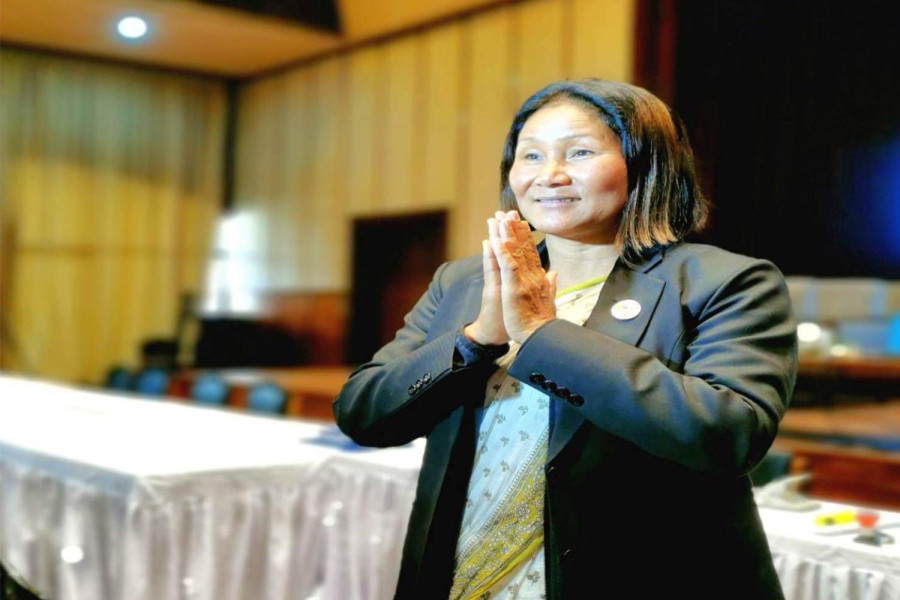 Rastriya Swatantra Party’s Indira Rana Magar files candidacy for House deputy Speaker