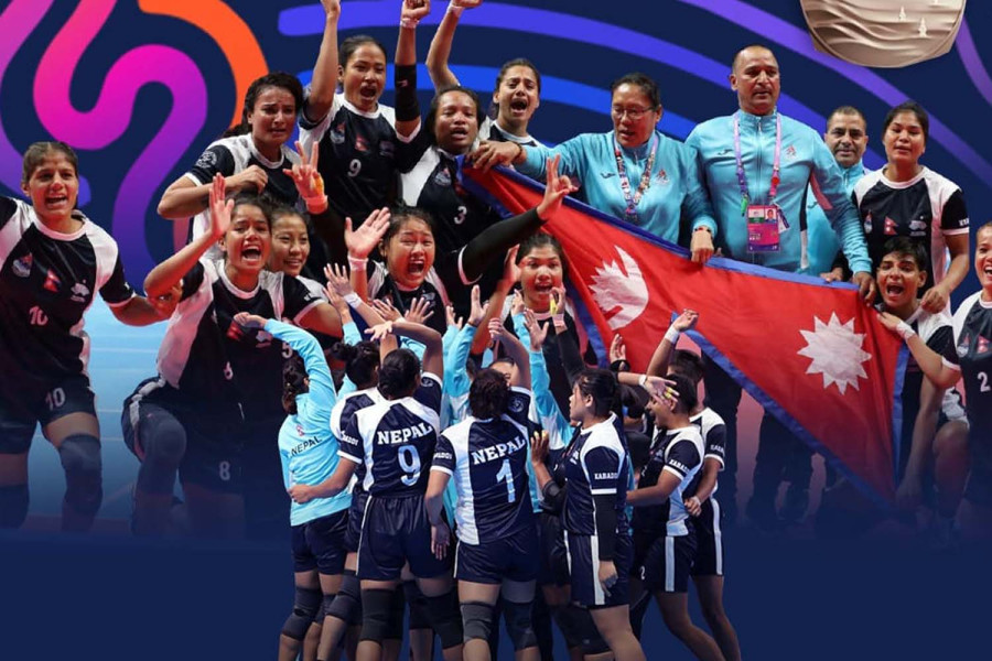 Nepal women’s kabaddi team bag bronze at Asian Games
