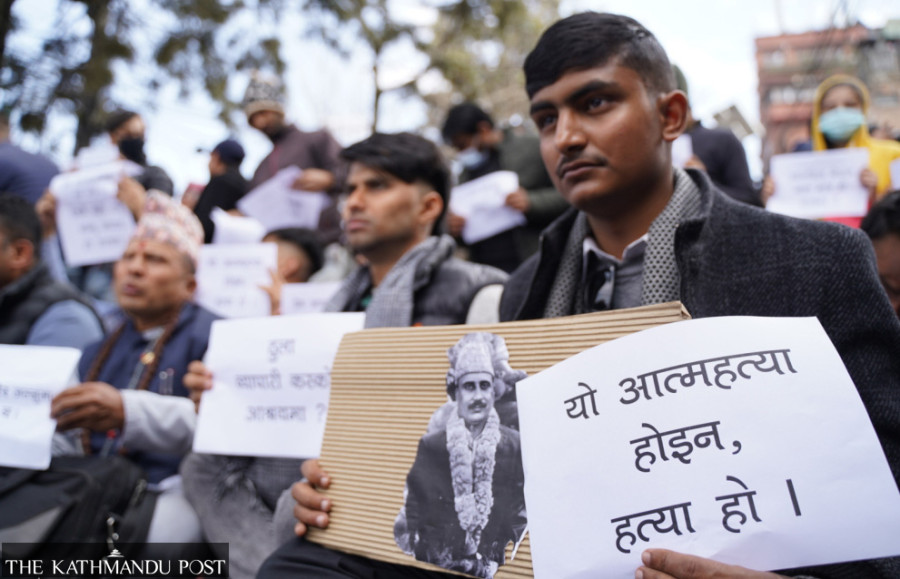 ‘It’s a murder, not suicide’