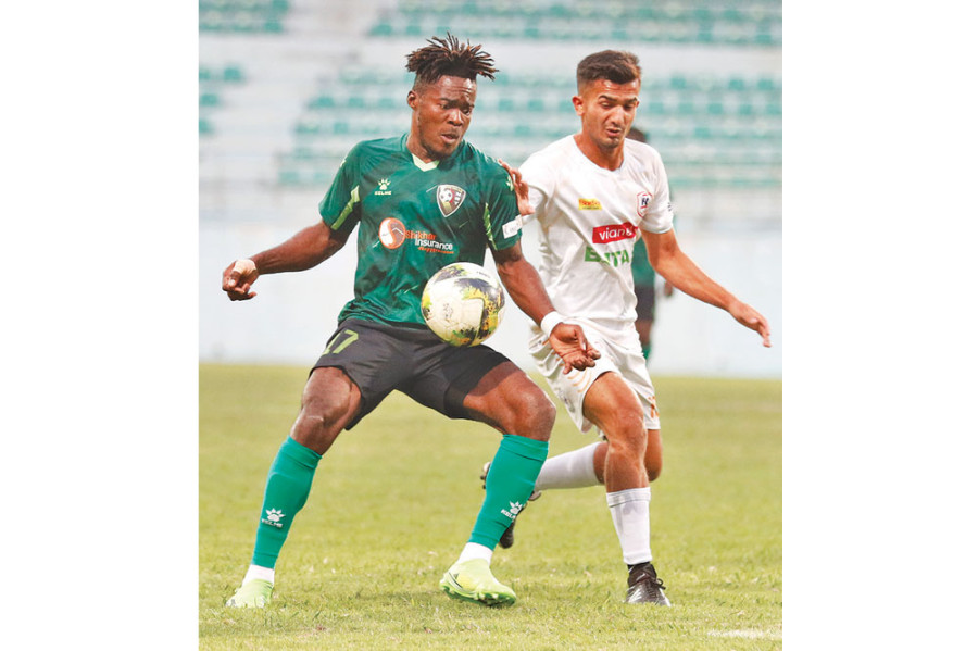 NRT fight back to sink Khumaltar