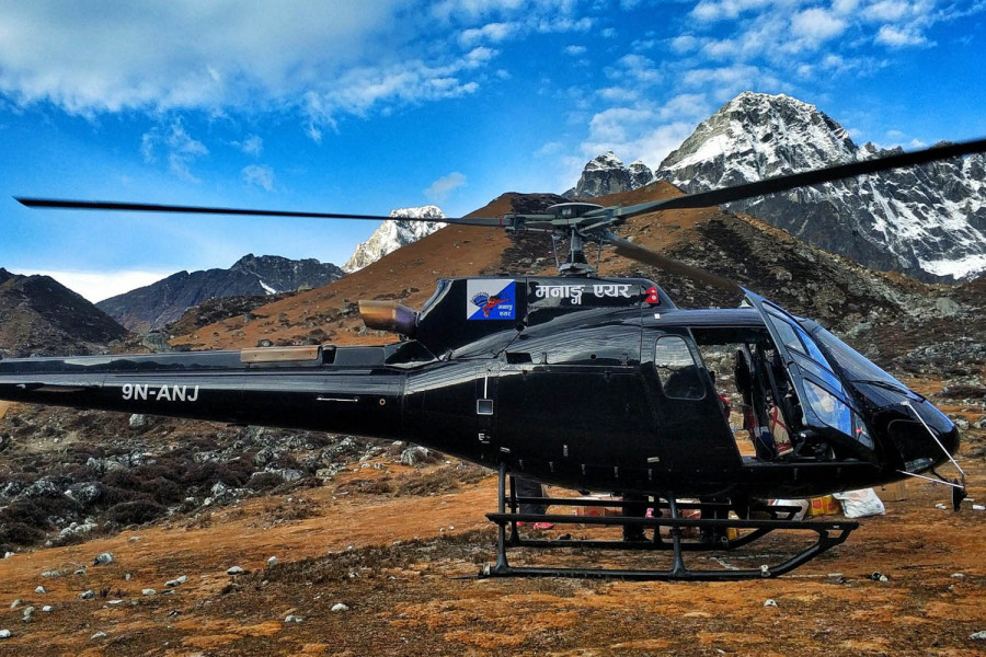 Pilot injured in Manang Air chopper crash to be airlifted to India for treatment