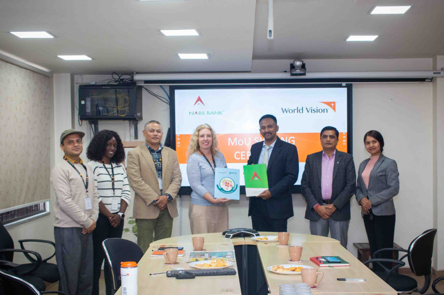 World Vision International Nepal partners with Nabil Bank for social cause
