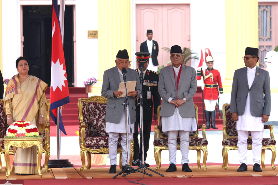 Ram Chandra Paudel sworn in as President