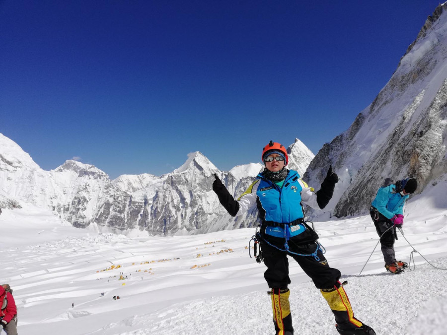 Blazing her own trail to the top