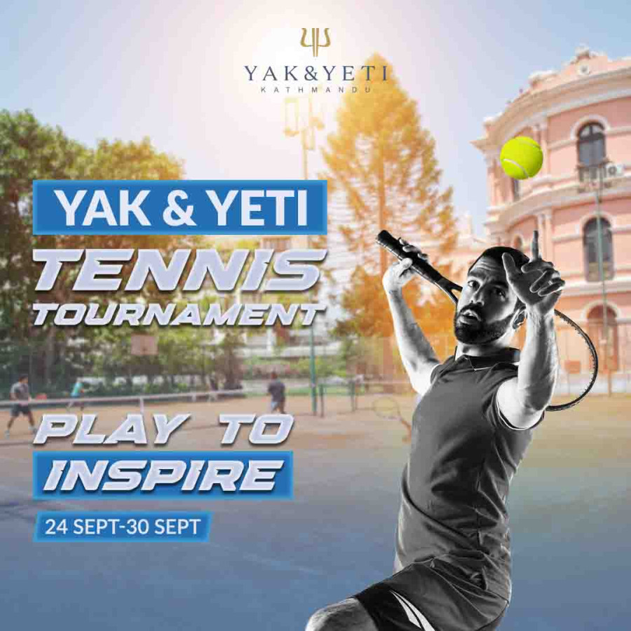 Hotel Yak & Yeti to host tennis tournament