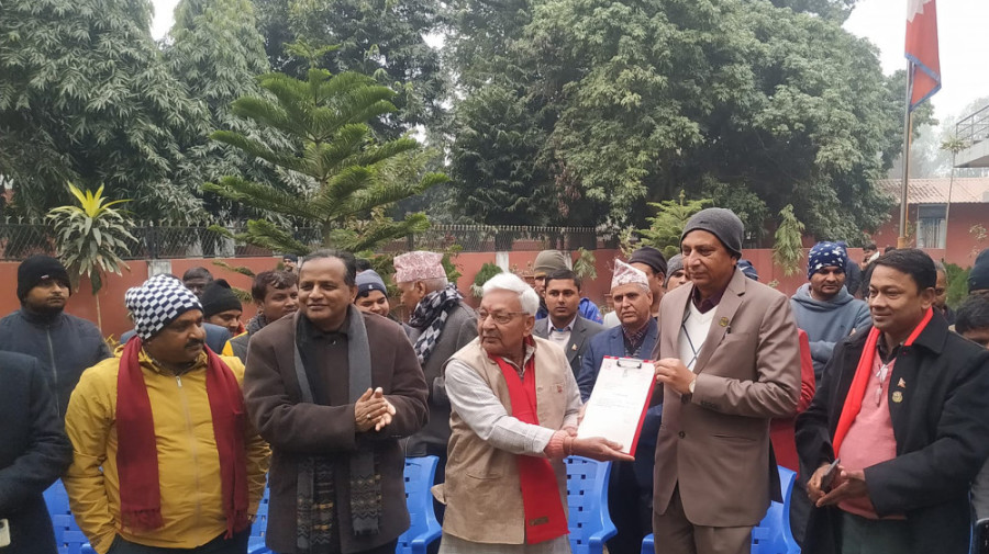 JSP provincial assembly leader Saroj Kumar Yadav appointed Madhesh province chief minister
