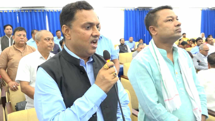 UML obstructs Madhesh provincial assembly meeting