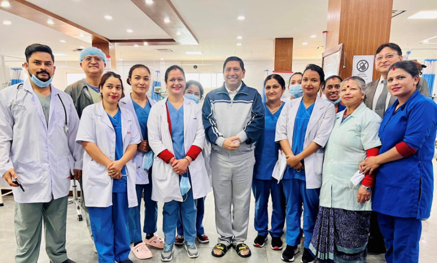 Deputy Prime Minister Shrestha discharged from hospital