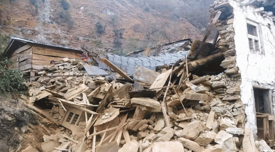 One dead in Bajura earthquake