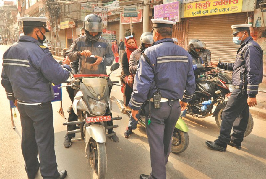 Traffic police book 3,331 rules violators on New Year’s Eve