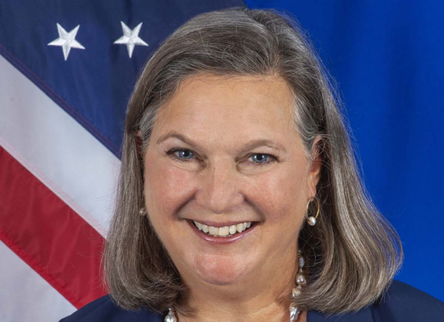 US Under Secretary of State for Political Affairs Victoria Nuland arrives today
