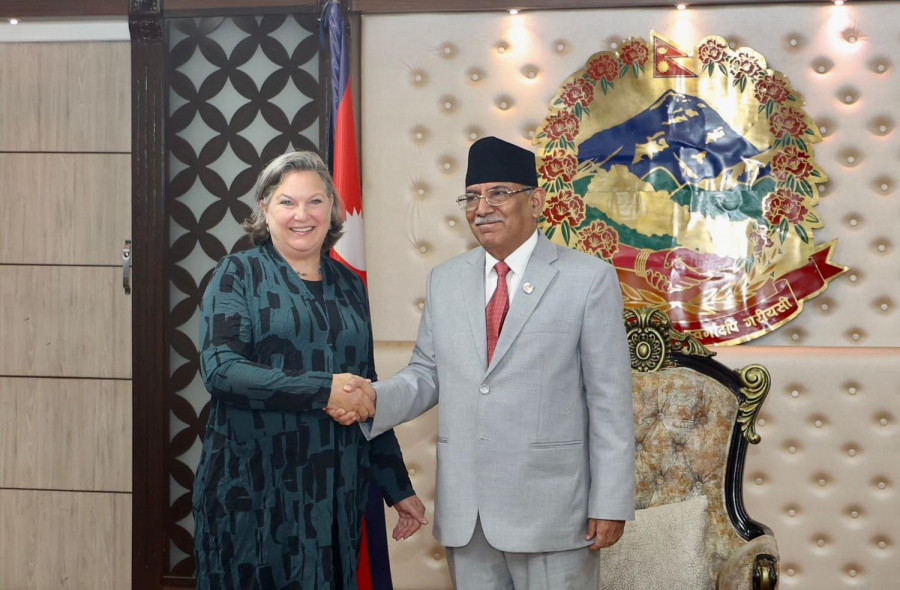 Why are so many high-ranking US officials coming to Nepal?