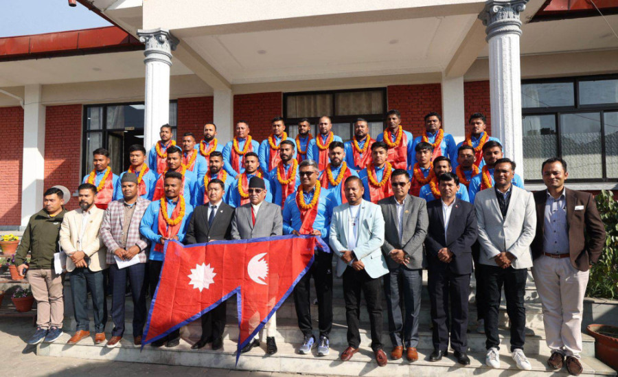 Prime Minister Dahal announces Rs200,000 reward each for national cricketers