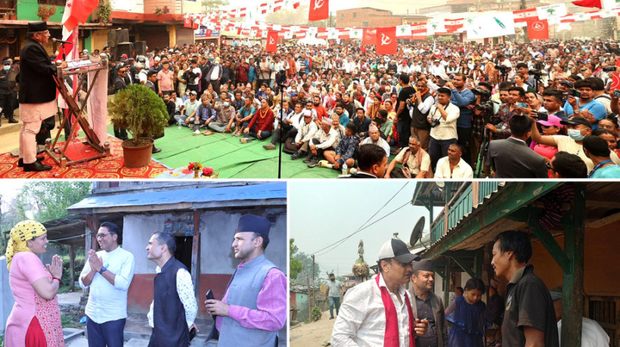 Parties show their strength ahead of Sunday’s elections