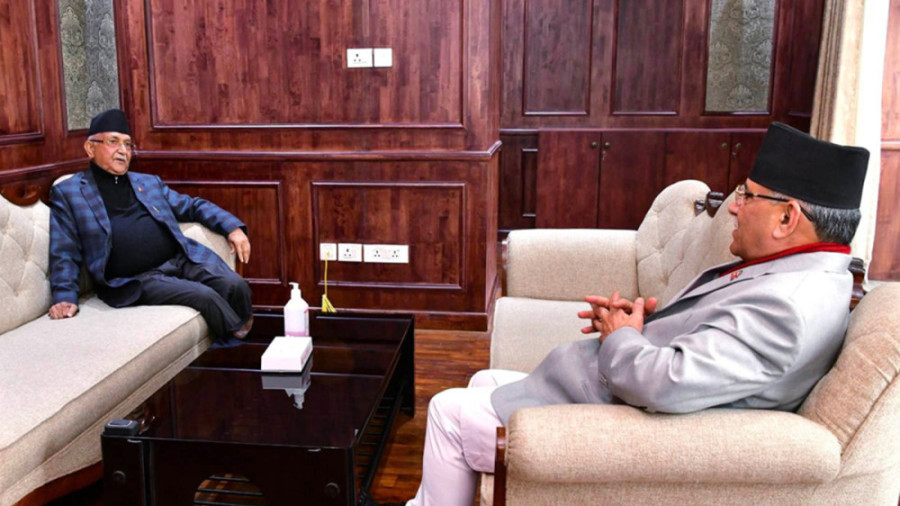 Prime minister calls Constitutional Council meeting after talks with Oli