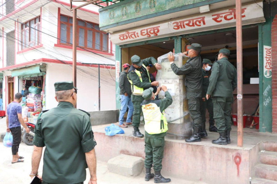 KMC seals petrol pump being run from a residential building