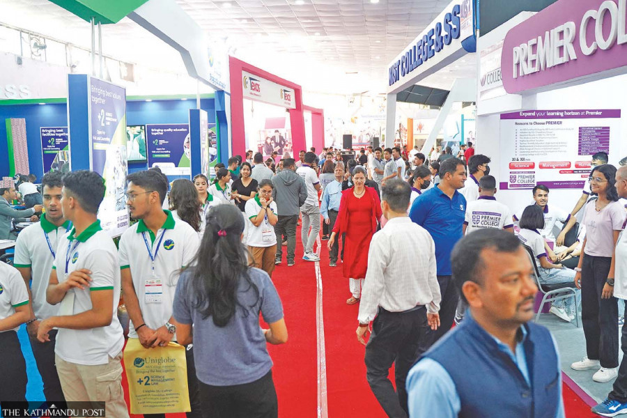 Kantipur-HISSAN education fair gets go-ahead from court