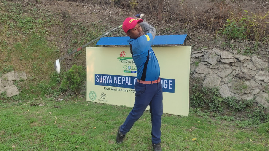 Khadka retakes lead at Surya Nepal Challenge