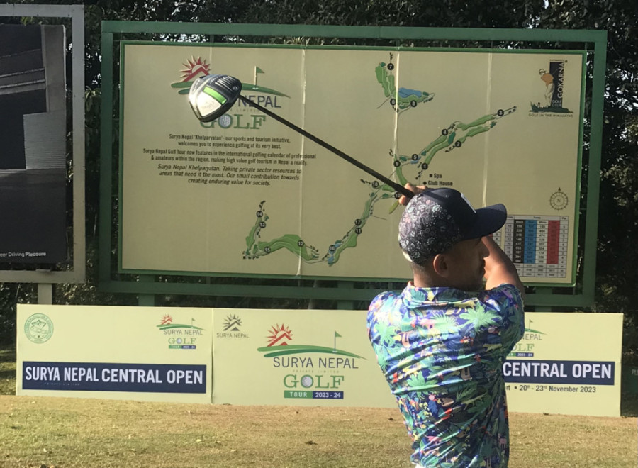 Amateur Tsering takes lead after Day I