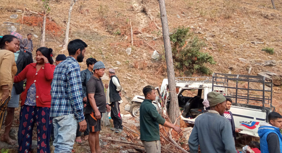 Two killed in Okhaldhunga jeep accident