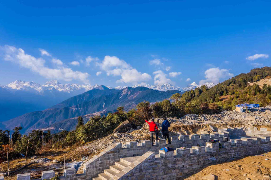 Helambu puts tourism centre stage by building 60-km long ‘Great Wall’