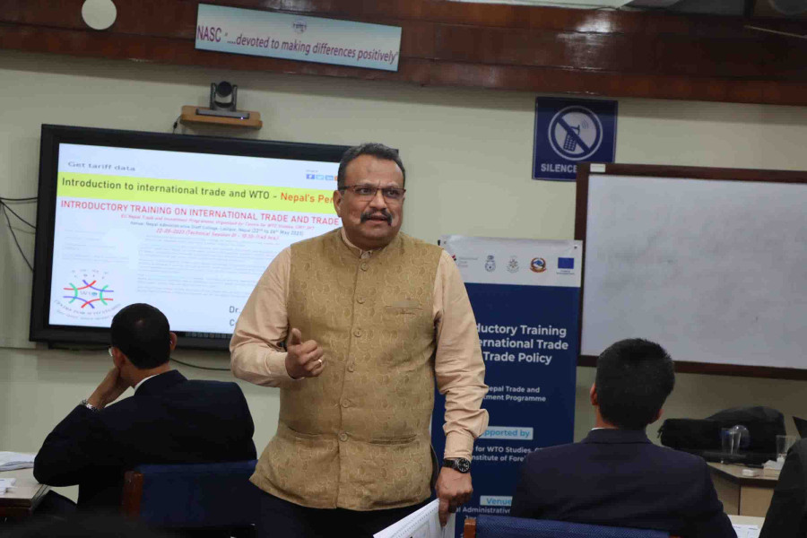 EU-Nepal trade project supports training officials on international trade