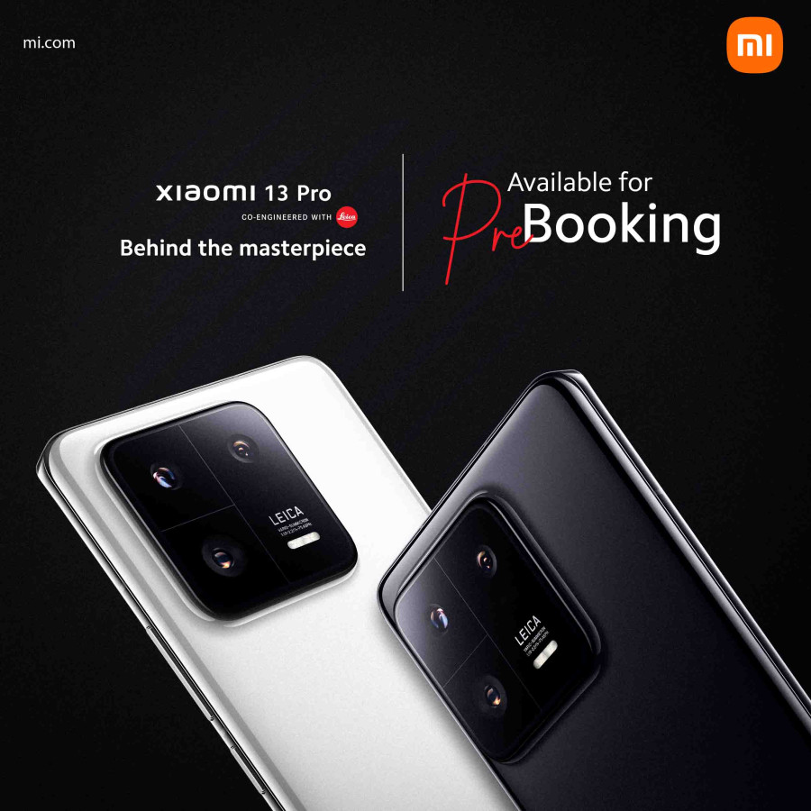 Pre-booking for Xiaomi 13 Pro opens