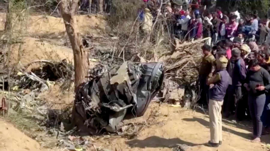 Two Indian air force jets crash, one pilot killed