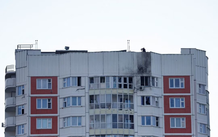 Ukraine launches biggest drone attack on Moscow, Russia says