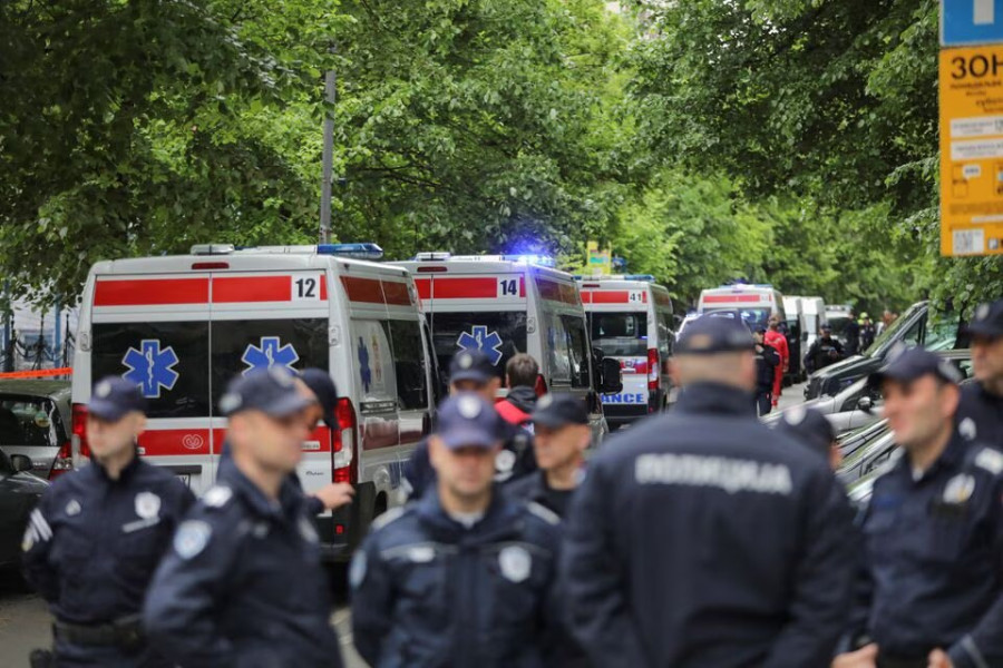 Serbia school shooting: boy kills nine in Belgrade classroom