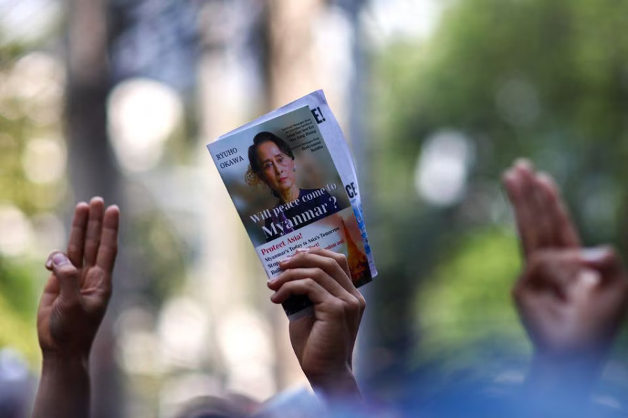 Japan, Australia concerned over Myanmar disbanding Suu Kyi party