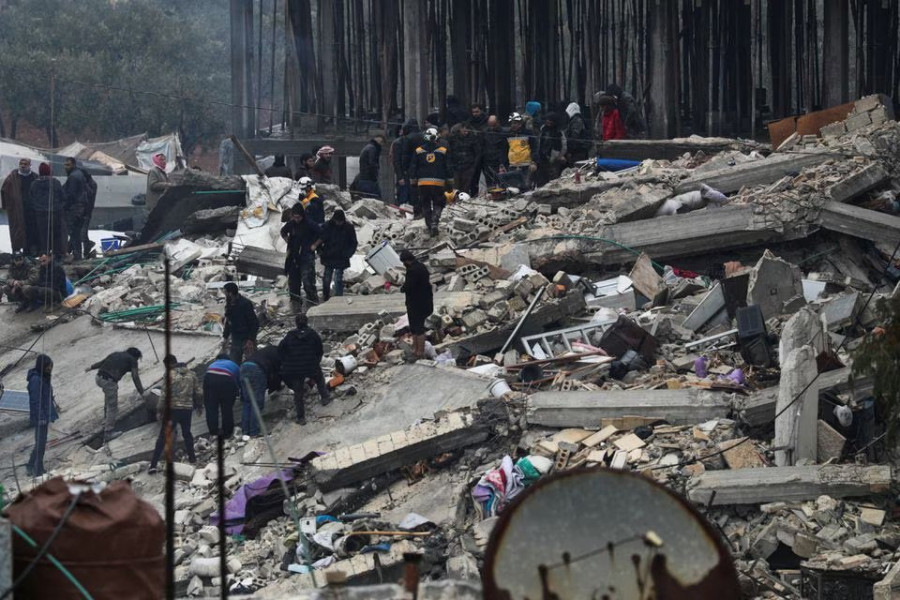 Huge earthquake hits Turkey and Syria, kills about 1,700, many trapped