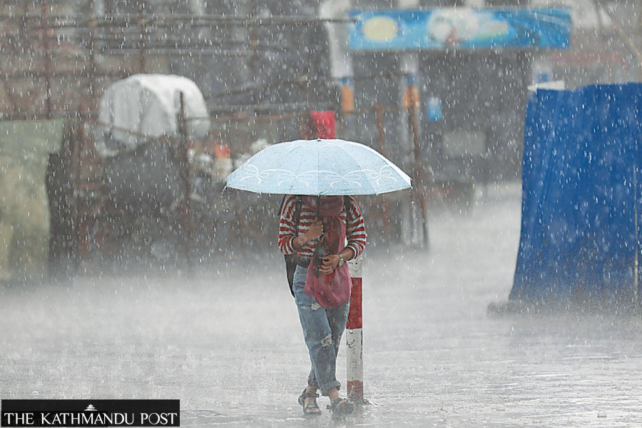 Monsoon comes to Nepal, three days ahead of schedule