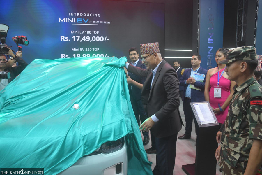 Chinese EVs dominate as Nepal’s largest auto show opens