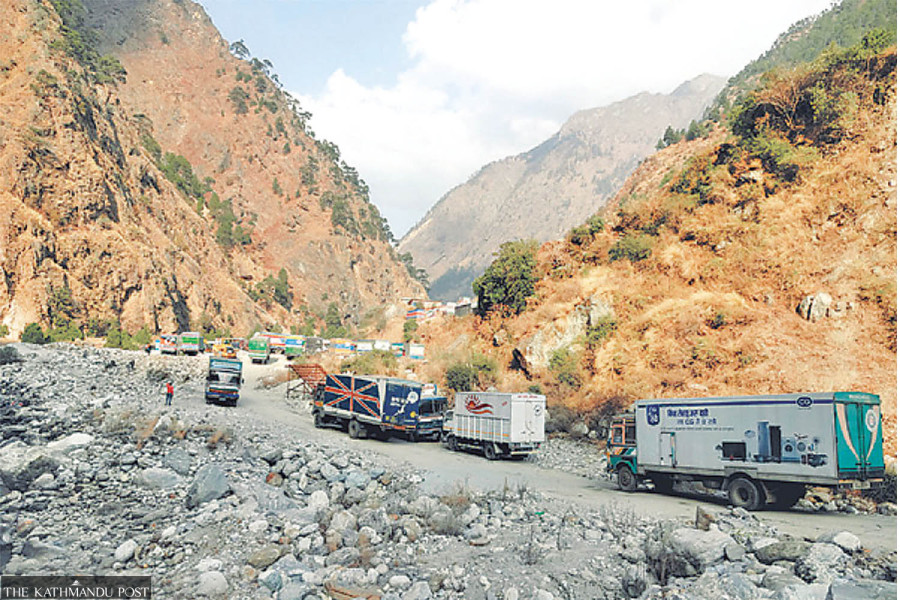 Dashain goods stranded on borders of China and India