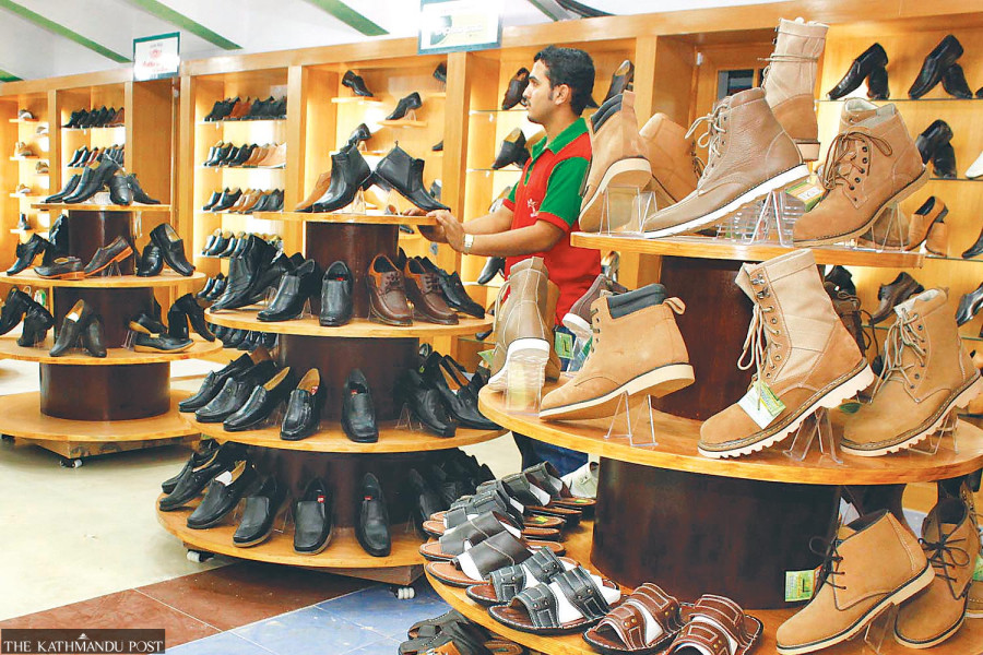 Cheap imports and smuggled products pinch Nepali footwear industry