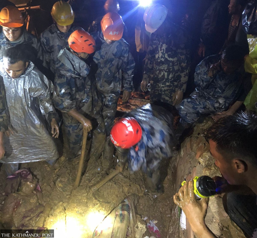Eleven people dead in Kaski landslide