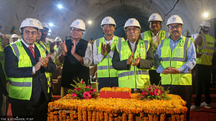 Nepal’s first export project achieves tunnel breakthrough