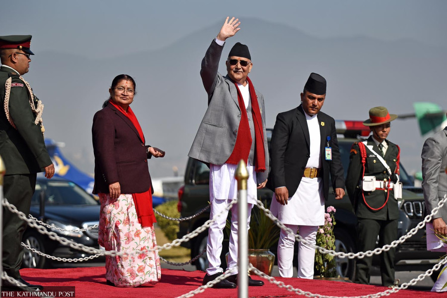 PM Oli meeting Chinese president and premier today