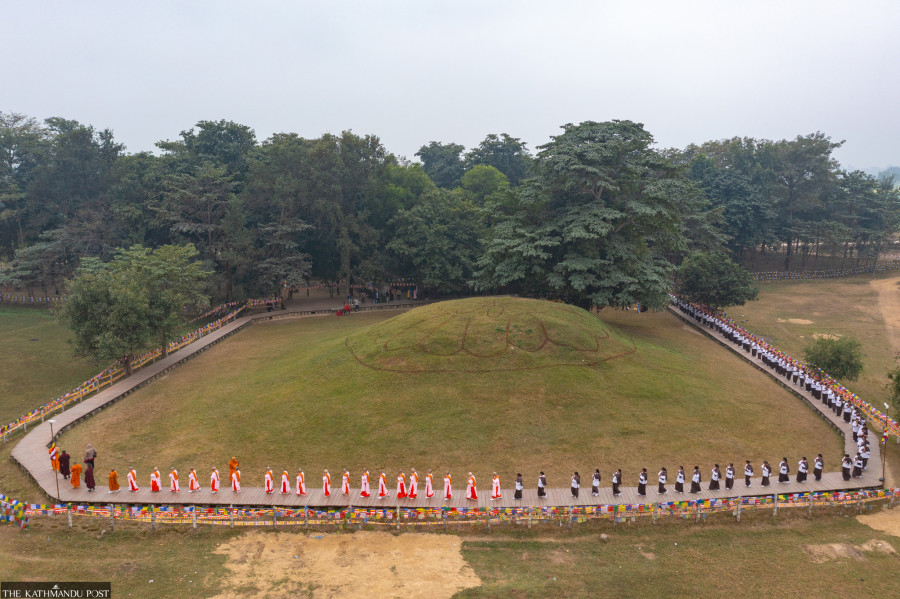 Revered Ramgram Stupa is in the spotlight again