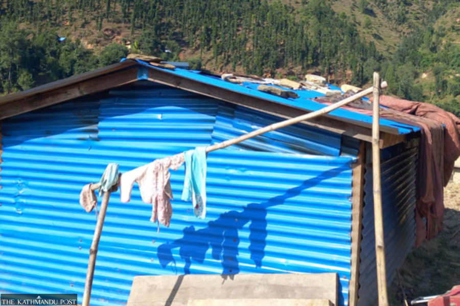 Salyan earthquake victims left in the lurch