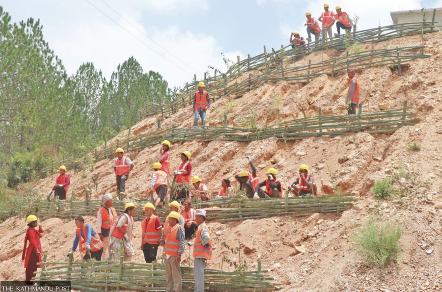 126 settlements in Salyan district at risk of landslides