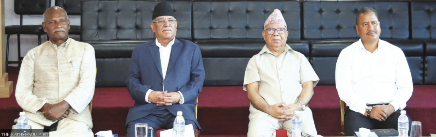 Out of power, Maoist chief Dahal aims to activate the Socialist Front
