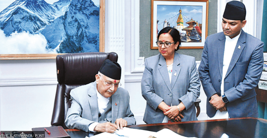 Bring visible changes within one month, Prime Minister Oli instructs ministers