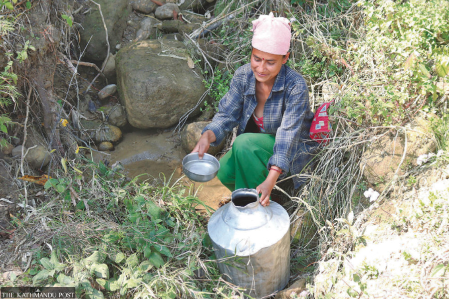 Karnali villages are emptying as water sources dry up