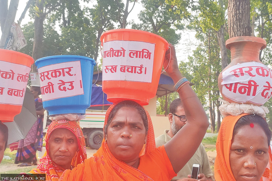 Marching from Madhesh to Kathmandu for Chure conservation