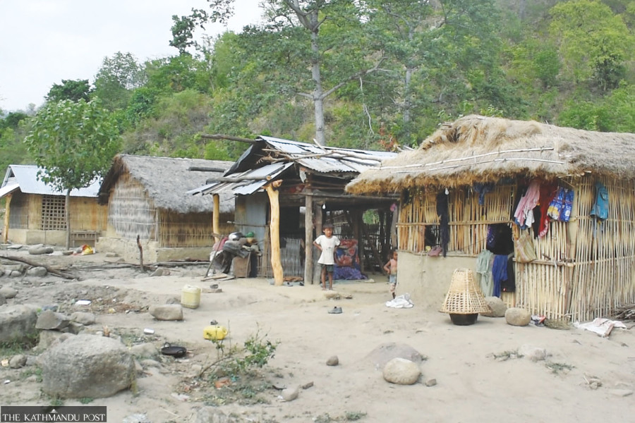 Residents of Khoriya settlement in Siraha are deprived of basic facilities and services
